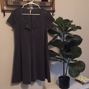 2/$10- All Dresses- t-shirt Dress Grey Sz. s